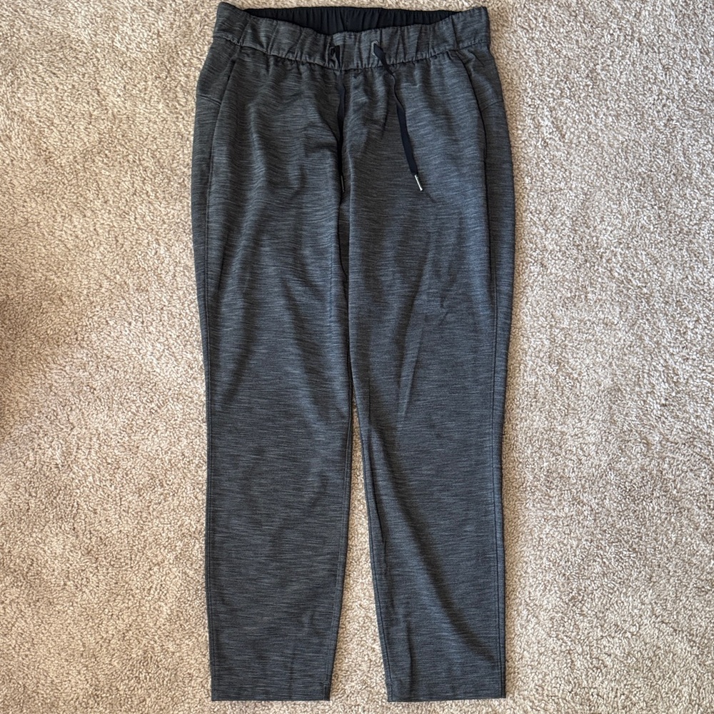 lululemon athletica Dark Heather Gray Jogger Pants
